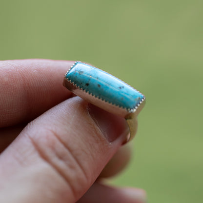 Turquoise Knuckle Ring Sz. 7.75