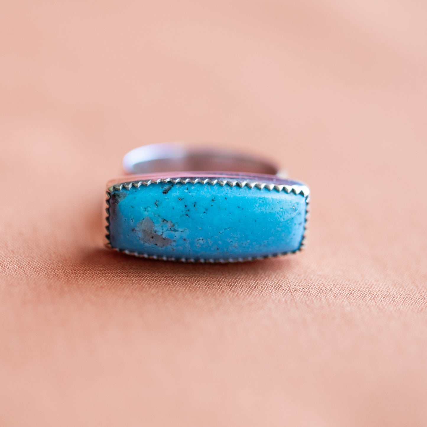Turquoise Knuckle Ring Sz. 6.5