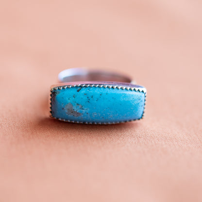 Turquoise Knuckle Ring Sz. 6.5