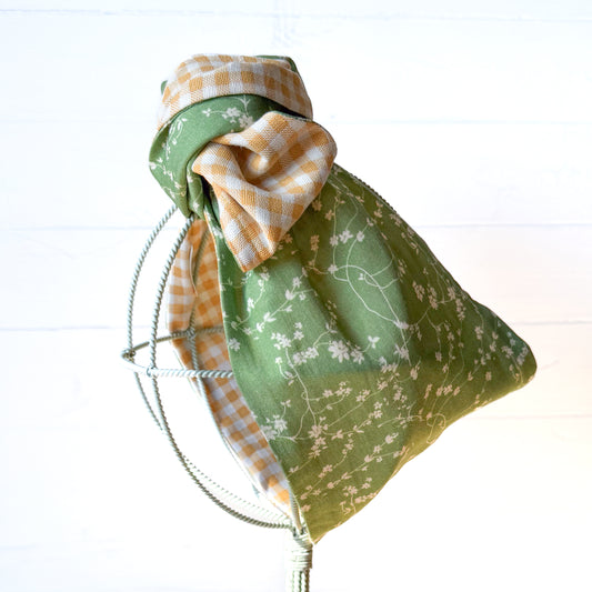Gingham and Vines OG Headwrap
