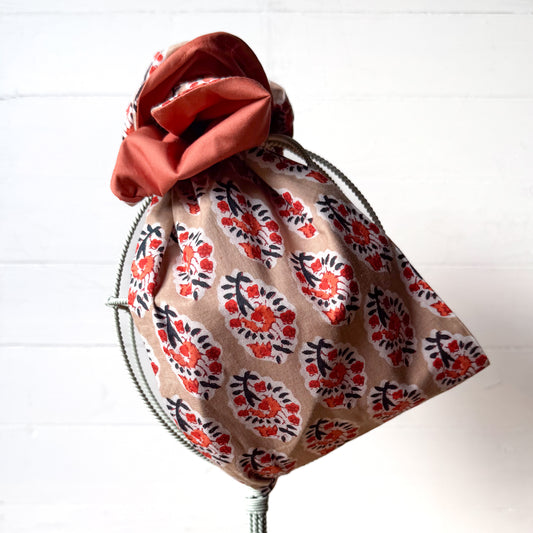 Blockprint Bouquets OG Headwrap