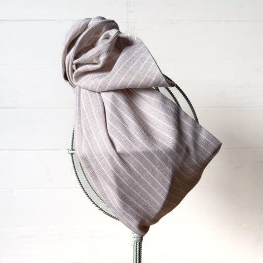 Tan Stripes OG Headwrap