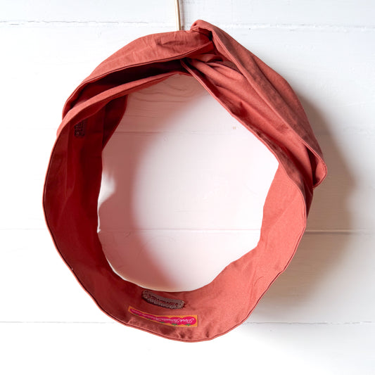 Terra Cotta Petal Headwrap