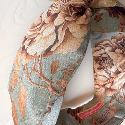 Silk Robin Petal Headwrap