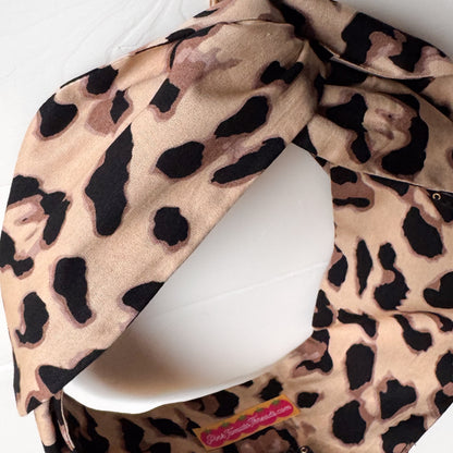 Leopard Petal Headwrap