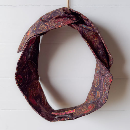 Carnival Paisley Petal Headwrap