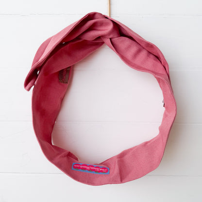Dusty Rose Petal Headwrap