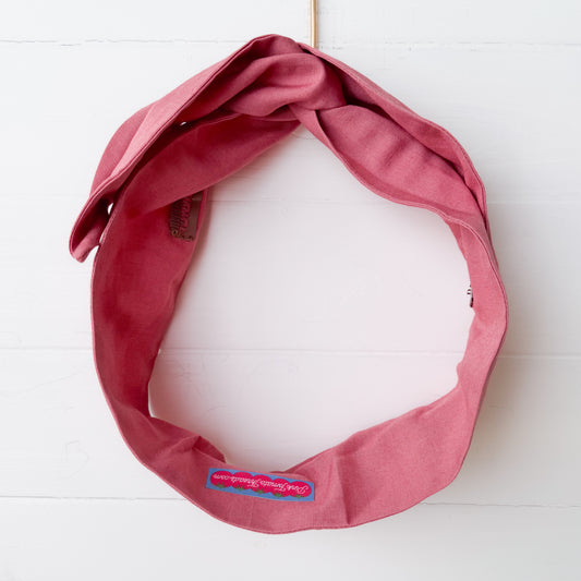 Dusty Rose Petal Headwrap