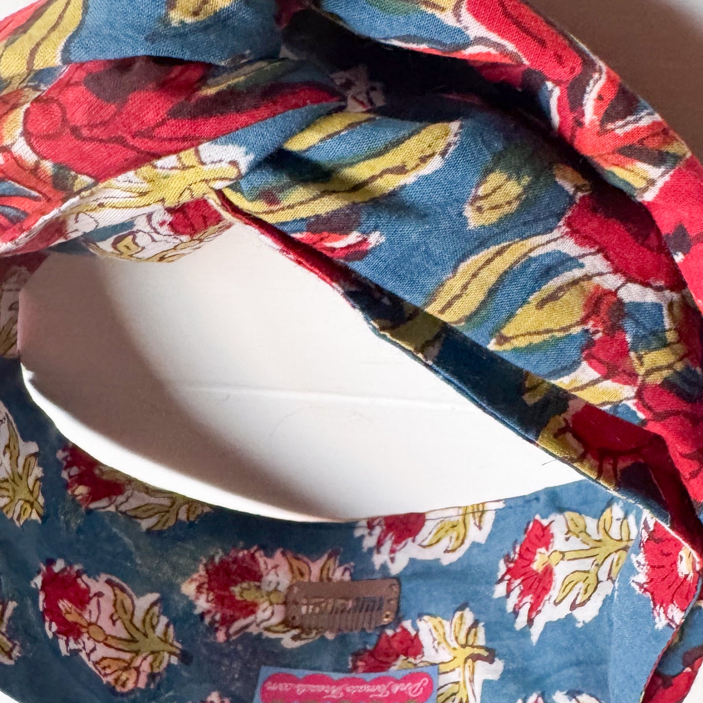 Scarlet Flowers Petal Headwrap