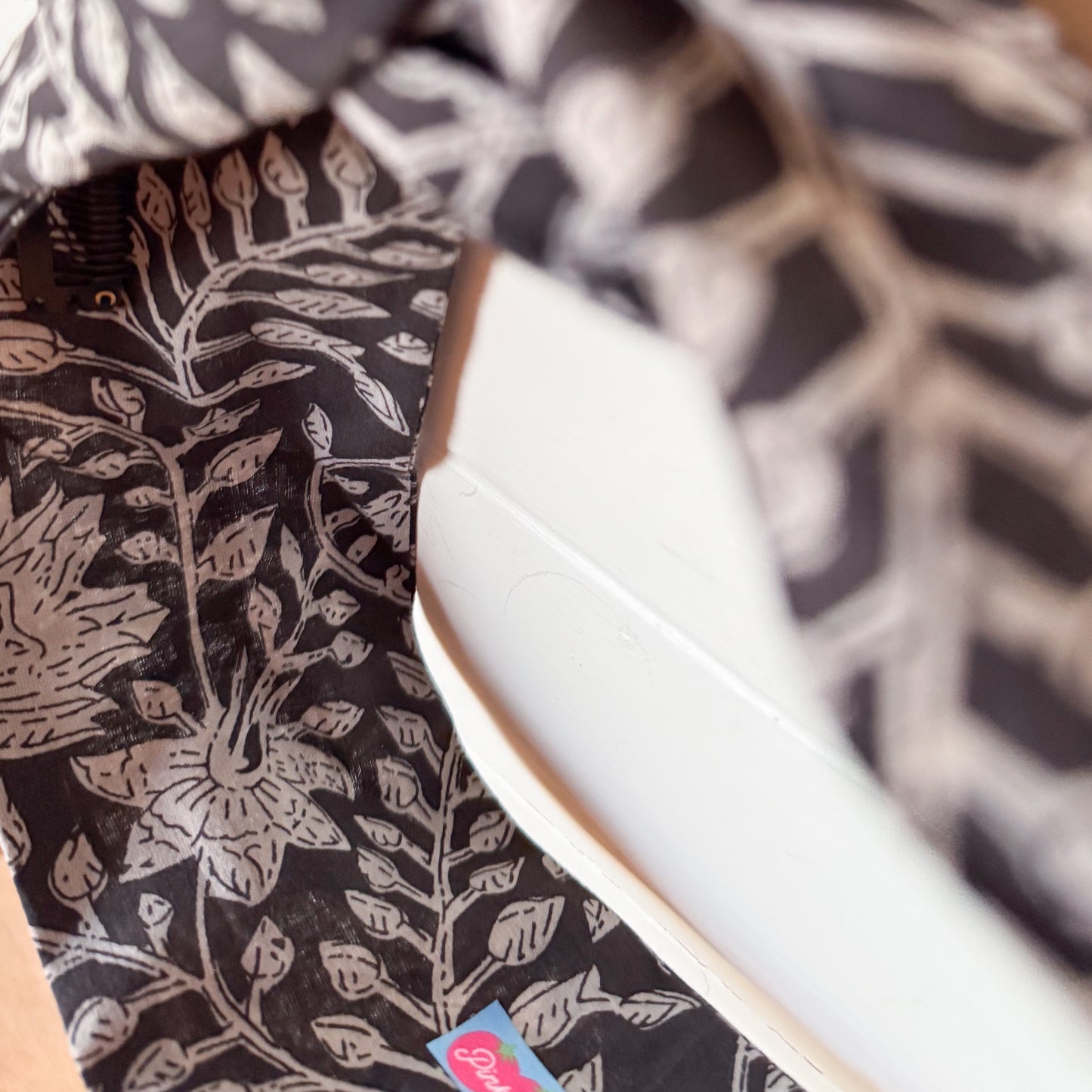 Silver Vines Petal Headwrap