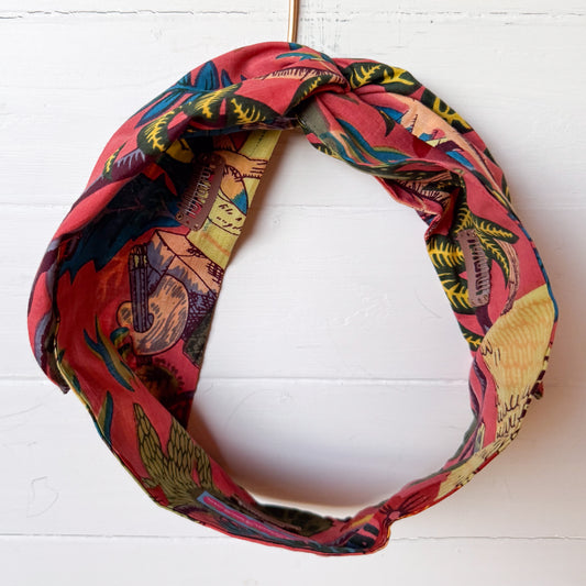 Jungle Petal Headwrap