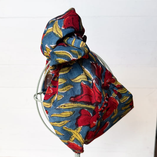 Scarlet Flowers OG Headwrap