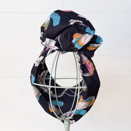 Navy Night Blooms OG Headwrap
