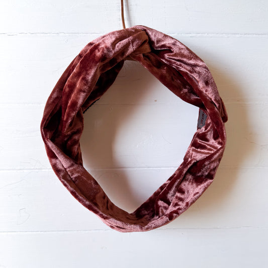 Chocolat Rosé Petal Headwrap