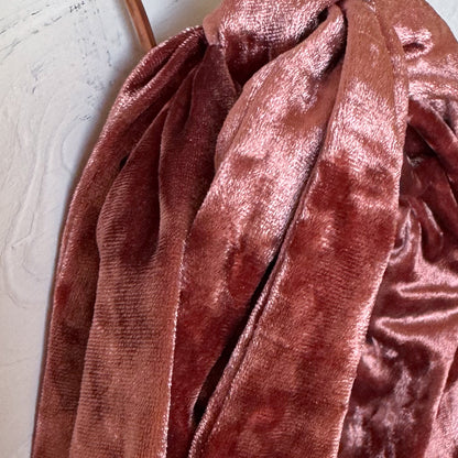 Chocolat Rosé Petal Headwrap