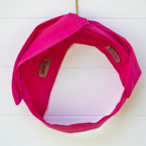 Opera Pink Petal Headwrap