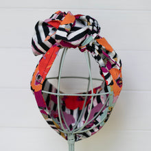 Load image into Gallery viewer, Poppy Stripes OG Headwrap
