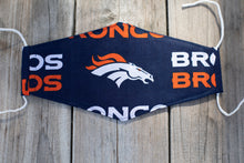Load image into Gallery viewer, Broncos 3D Mask
