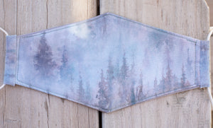 Misty Trees 3D Mask