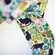 Load image into Gallery viewer, Garden Cats Petal Headwrap
