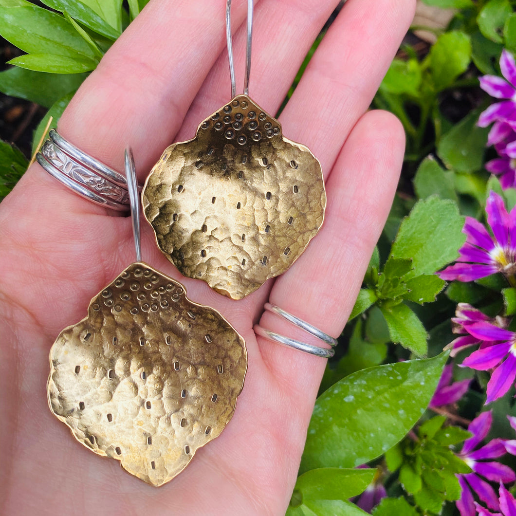 Golden Brass Petals