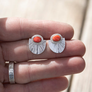 Oyster Fans Earrings