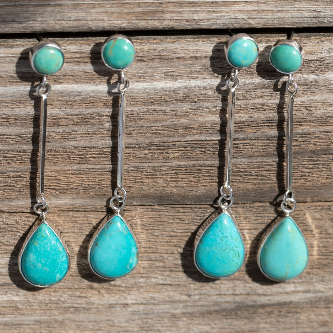 Turquoise Falls Campitos Earrings