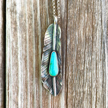 Load image into Gallery viewer, Sonoran Rose Feather Necklace
