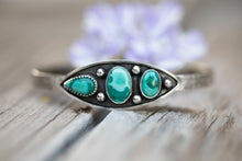 Load image into Gallery viewer, Turquoise Talon Bracelet

